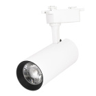 Foco para Carriles LINE PRO X2 (2 hilos) 25W LED 2300lm 2700K 36° L.9xAn.6,5xAl.23cm Aluminio Blanco