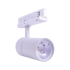 Foco para calha LINE PRO X2 (4 condutores) 35W LED 2800lm 2700K 36° Branco