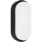 Wall Lamp SURF ECOVISION oval IP65 1x12W LED 960lm 6400K 120°L.10xW.5xH.20cm Polycarbonate (PC) Blac