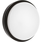 Wall Lamp SURF ECOVISION round IP65 1x20W LED 1440lm 6400K 120°H.5,4xD.21cm Polycarbonate (PC) Black