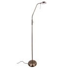 Floor Lamp STU 1xG9 H.140xD.45cm Antique brass