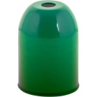 E27 cover for lampholder metal green