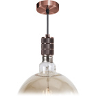 Pendant Light SENSATIONS 1xE40 H.Reg.xD.6cm Copper