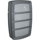 Wall Lamp ANTUÃ IP54 2xE27 L.19xW.9,5xH.30cm Metal+Plastic Grey