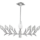 Ceiling Lamp ALTAMURA 9xG9 H.Reg.xD.95cm Brown/Chrome