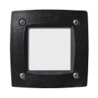 Recessed wall Lamp LETI 1xGX53 IP66 L.11,5xW.8xH.11,5cm black resin