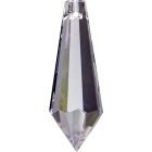 Prisma de cristal 2xD.1,1cm 1 taladro transparente (caja)