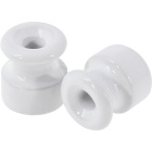 Insulator D.20mm porcelain white