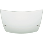 Plafond MARSELHA quadrado grande 2xE27 C.40xL.40xAlt.10cm Opaco