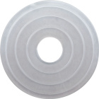 Washer H.0,2xD.5,2cm hole 1,35cm in trasnparent polyethyne