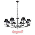 Candeeiro de tecto ONDINA 8xE14 Alt.Reg.xD.88cm Cromado