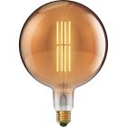 Light Bulb E27 (thick) Globe CLASSIC DECOLED Dimmable D200 8W 1800K 630lm Amber-A+