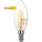 Bombilla E14 (fino) Vela VALUE CLASSIC LED Regulable 6.5W 2700K 806lm -A++