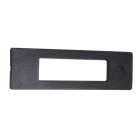 Recessed Wall Lamp NINA 1xR7s 1xR7s (118mm) 7,5W CCT (3colors) switch IP55 L.18,5xW.5xH.5cm black