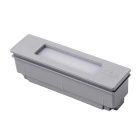 Recessed Wall Lamp NINA 1xR7s (118mm) 7,5W CCT (3colors) switch IP55 L.18,5xW.5xH.5c grey