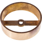 Box hoop  H.2,5xD.9cm without side holes , in raw brass