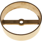 Box hoop  H.2,5xD.10cm without side holes , in raw brass