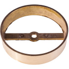 Box hoop  H.2,5xD.11cm without side holes , in raw brass