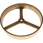 Box hoop  H.2,5xD.16cm without side holes , in raw brass