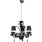 Candeeiro de tecto ADELAIDE 3xE14 Alt.Reg.xD.50cm Preto