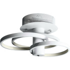 Candeeiro de tecto SAMANTHA 1x63W LED 6395lm 3000K L.52Alt.25cm Branco