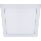 Foco de encastrar FRANCO quadrado 1x18W LED 1260lm 3000K 120° C.22,5xL.22,5xAlt.0,2cm Branco