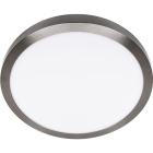 Plafond ESCUDO round 1x28W LED 1960lm 4000K 120° H.4xD.40cm Satin Nickel