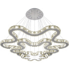 Ceiling Lamp ASTANA 1x96W LED 7680lm 3000K H.Reg.xD.120cm Chrome