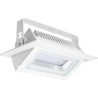 Foco de encastrar NEWTON rectangular IP44 1x50W LED 5500lm 4000K C.24,5xL.15xAlt.0,5cm Branco