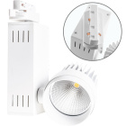 Foco para calha AZURAS (3 condutores) 1x16W LED 1400lm 4000K C.10,5xL.15xAlt.19,5cm Branco