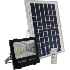 Solar Floodlight JUNOT IP66 1x20W LED 400lm 6500K L.17xW.5,1xH.14,8cm Black (2cx)