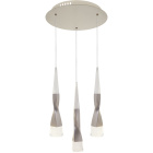 Ceiling Lamp METEOR 3x7W LED 1570lm 3300K H.Reg.xD.30cm Champanhe