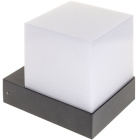 Aplique AVE IP54 1x7W LED 545lm 4000K L.11xAn.15xAl.13,5cm Antracita/Blanco