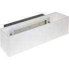 Aplique ARDILA IP54 1x12W LED 746lm 4000K C.25xL.10,5xAlt.8cm Antracite Branco