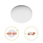 Foco de encastrar LIRA CCT redondo 10W LED 1000lm 3000-4000-6500K Alt.2xD.8,5cm branco