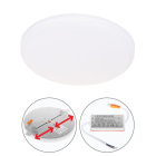 Downlight Empotrable LIRA redondo 1x24W LED 2160lm 3000K 120° Al.1,5xD.17cm Blanco