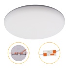 Foco de encastrar LIRA CCT redondo 36W LED 4000lm 3000-4000-6500K Alt.2xD.22cm branco