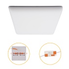 Foco de encastrar RUPIA CCT quadrado 24W LED 2600lm 3000-4000-6500K C.17,5xL.17,5xAlt.2cm branco