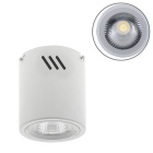 Plafón TUBI 1x10W LED 800lm 4000K Al.12,5xD.10,8cm Aluminio Blanco