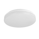 Plafón MEDINA grande IP54 1x36W LED 2880lm 4000K Al.5,5xD.33cm Blanco