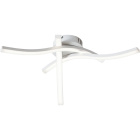 Plafond JORJA 3x6W LED 1800lm 4000K Alt.9xD.45cm Branco