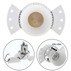 Downlight Empotrable HEKA redondo 1x10W LED 850lm 4000K L.14,5xAn.8xAl.9,5cm Aluminio Blanco