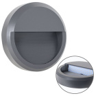 Wall Lamp LORDELO round IP65 1x8W LED 500lm 4000K H.5,5xD.23cm ABS+PC Anthracite
