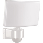 Aplique MONROE con sensor IP65 1x30W LED 2200lm 6000K L.19,91xAn.22,25xAl.18,845cm Plástico Blanco