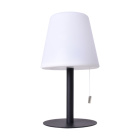 Portable Table Lamp BIANA with USB cable IP44 1x1W LED RGB H.30xD.16cm White