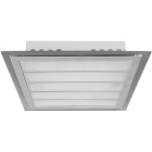 Plafond DRESDEN Quadrado 24W LED 3000K Níquel