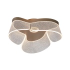 Plafond CAMILLE CCT 40W LED 1000m 2500K/4000K/6000K D.50cm Dourado