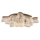 Plafond CAMILLE CCT 100W LED 4000lm 2700K/4000K/6000K D.108,5cm Dourado