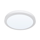 Surface Mounted Panel ERASMUS round 24W LED 2040lm 6400K H.2,4xD.30cm White