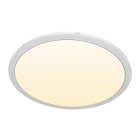 Surface Mounted Panel ERASMUS round 40W LED 3200lm 3000K H.2,4xD.50cm White